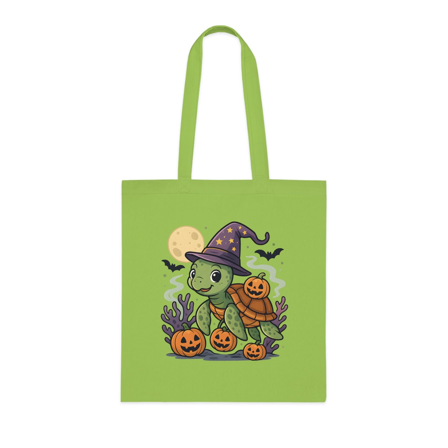 Halloween Turtle Tote Bag