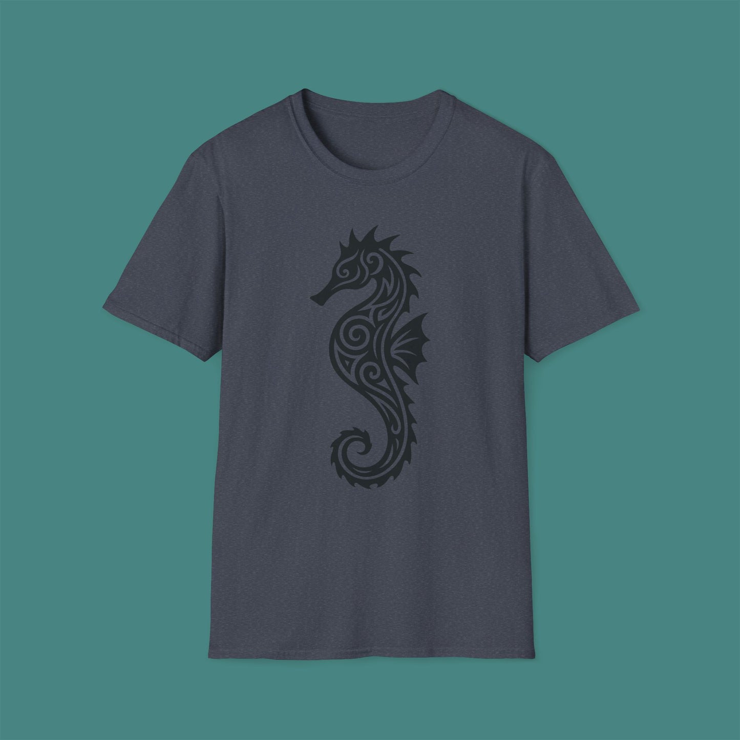 Tribal Tattoo Seahorse Unisex T-Shirt