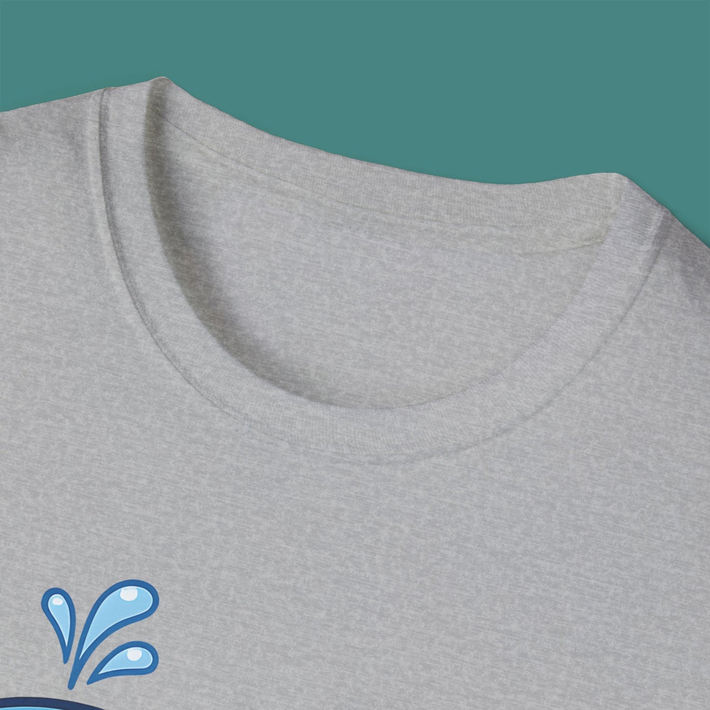 Cartoon Cute Whale Unisex T-Shirt