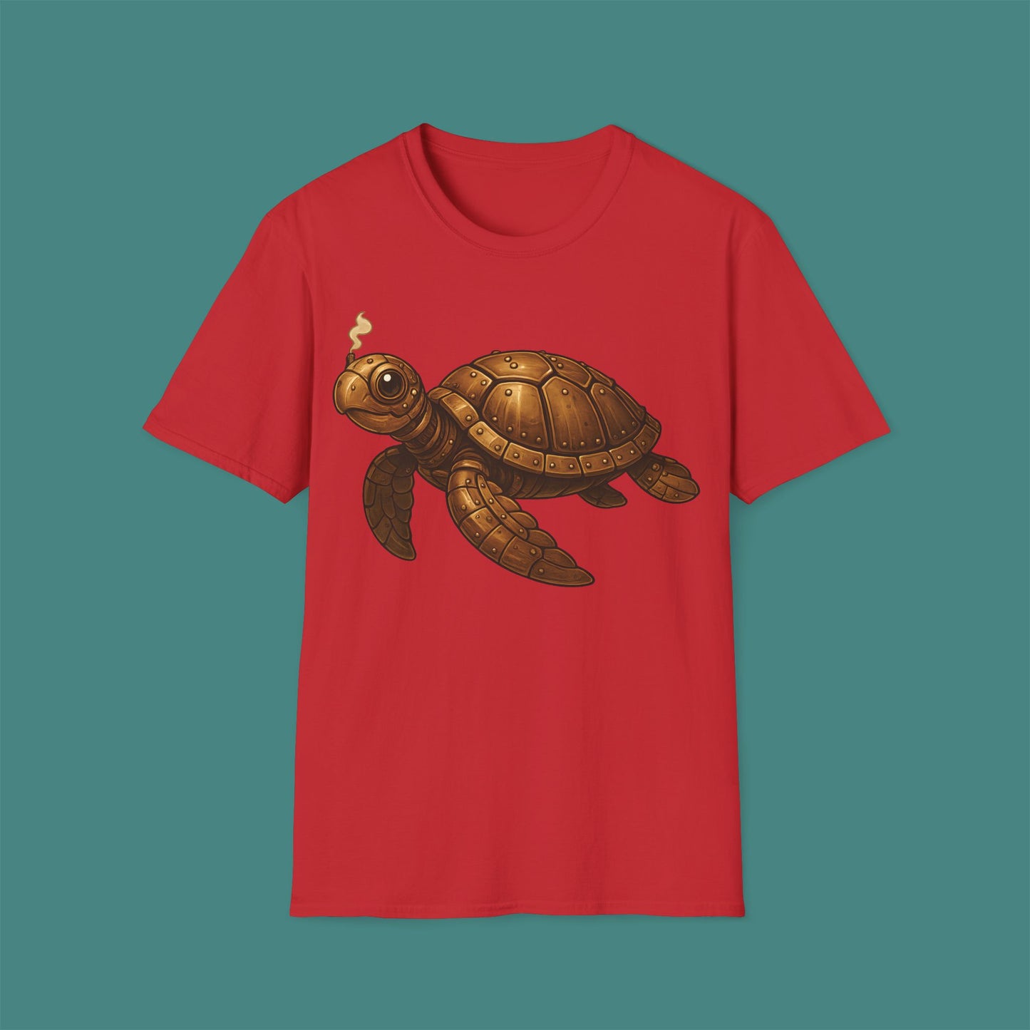 Steampunk Mechanical Turtle Unisex T-Shirt