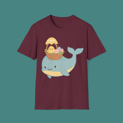 Easter Whale Unisex T-Shirt