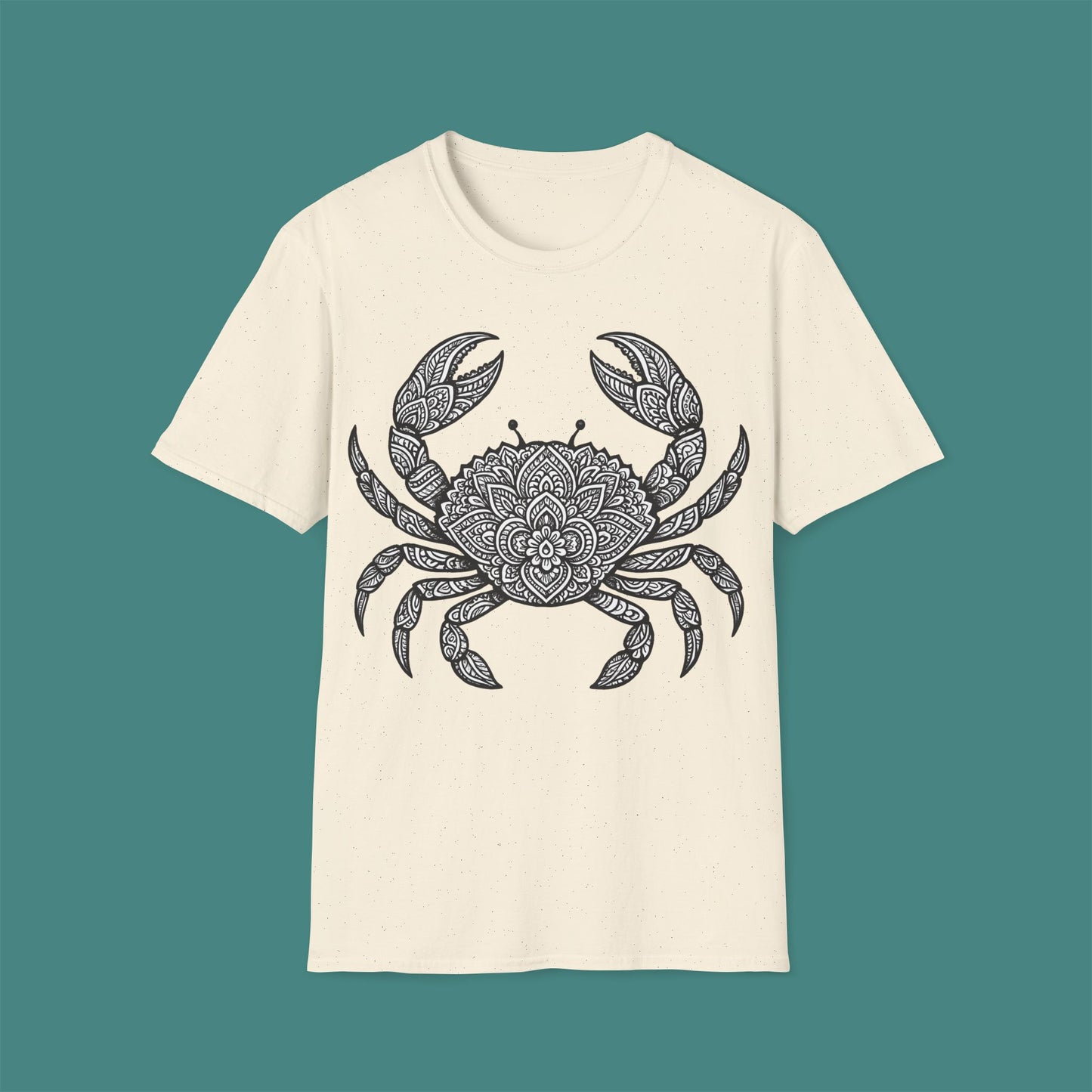 Intricate Mandala Crab Unisex T-Shirt