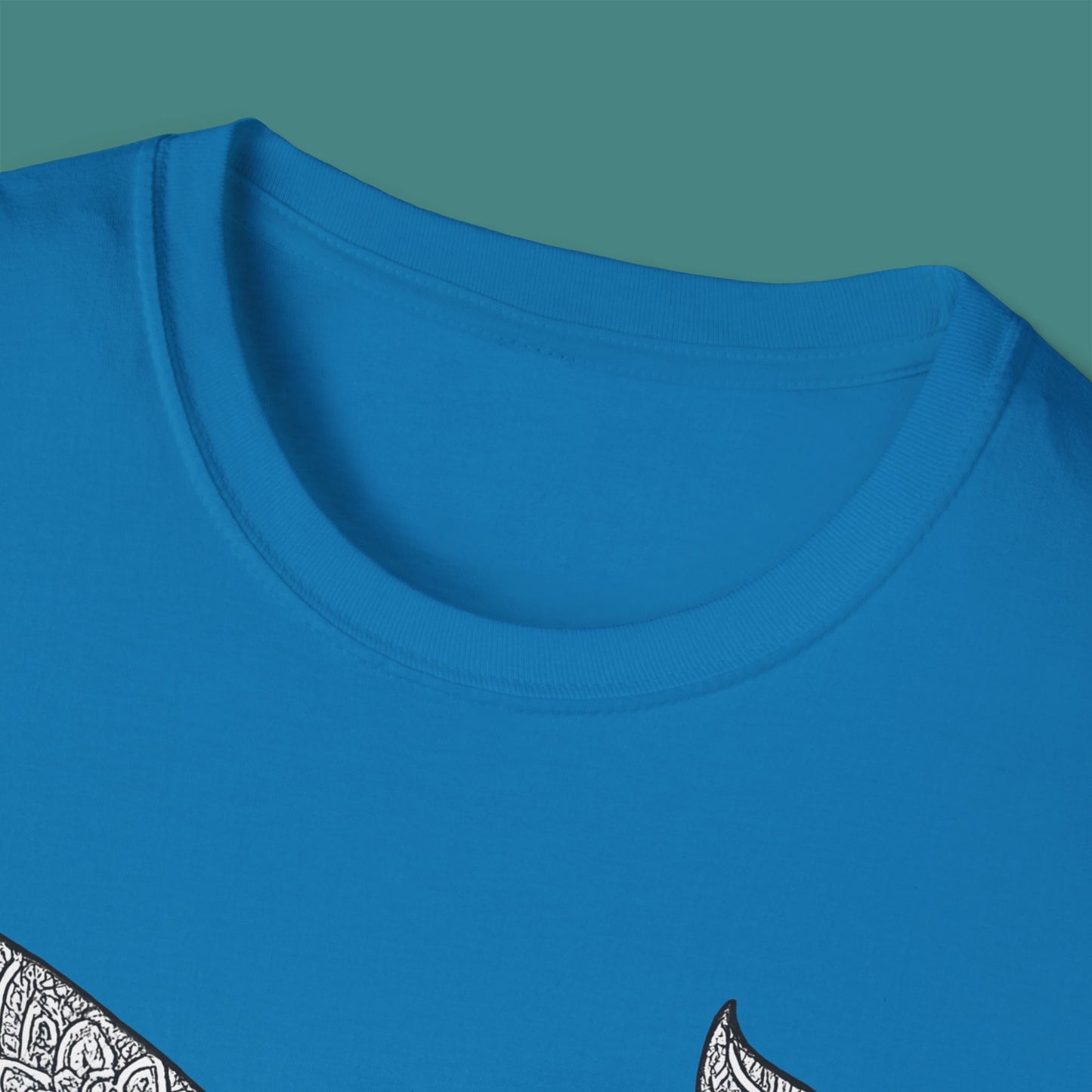 Intricate Mandala Whale Unisex T-Shirt