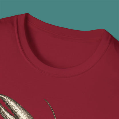 Vintage Etching Lobster Unisex T-Shirt