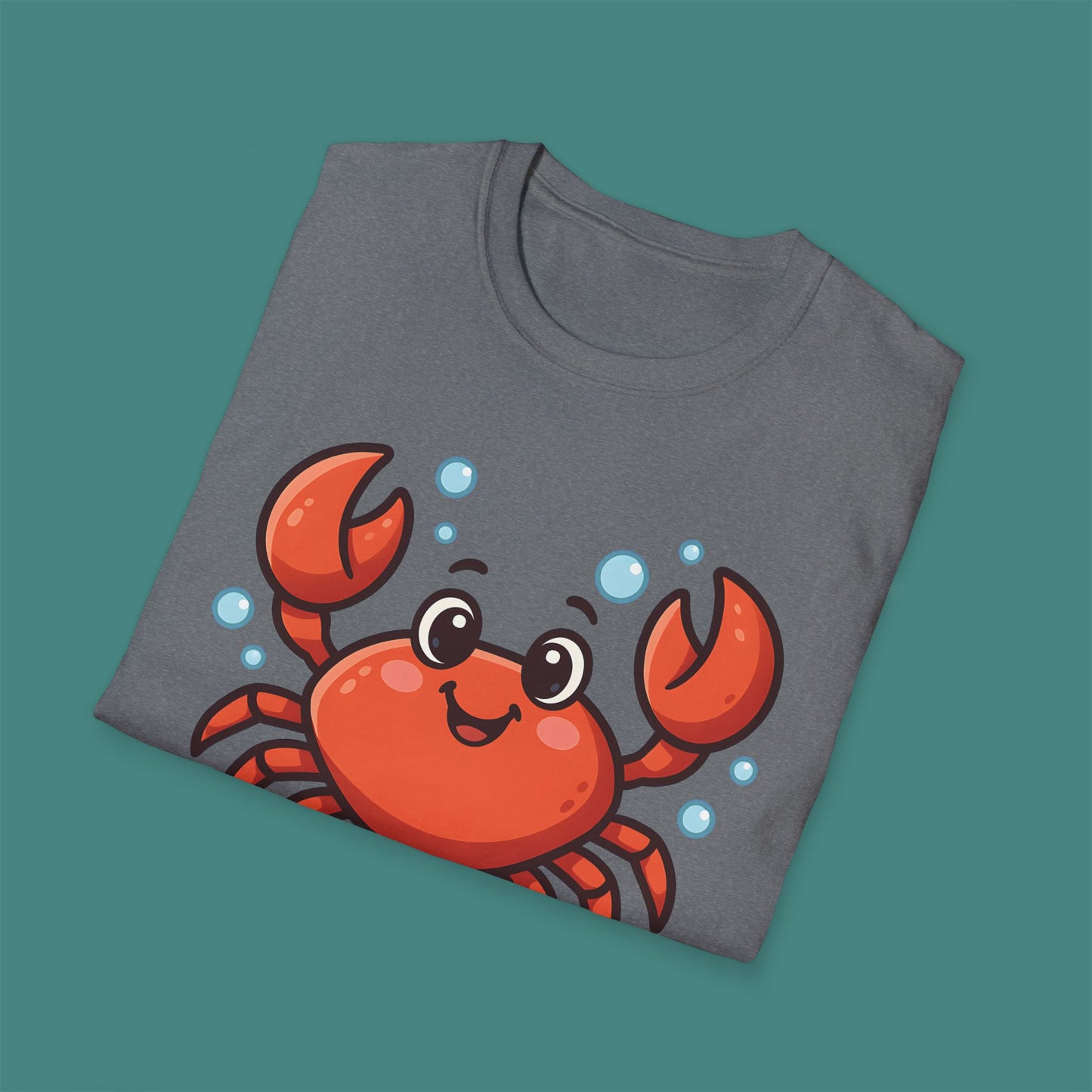 Cartoon Cute Crab Unisex T-Shirt