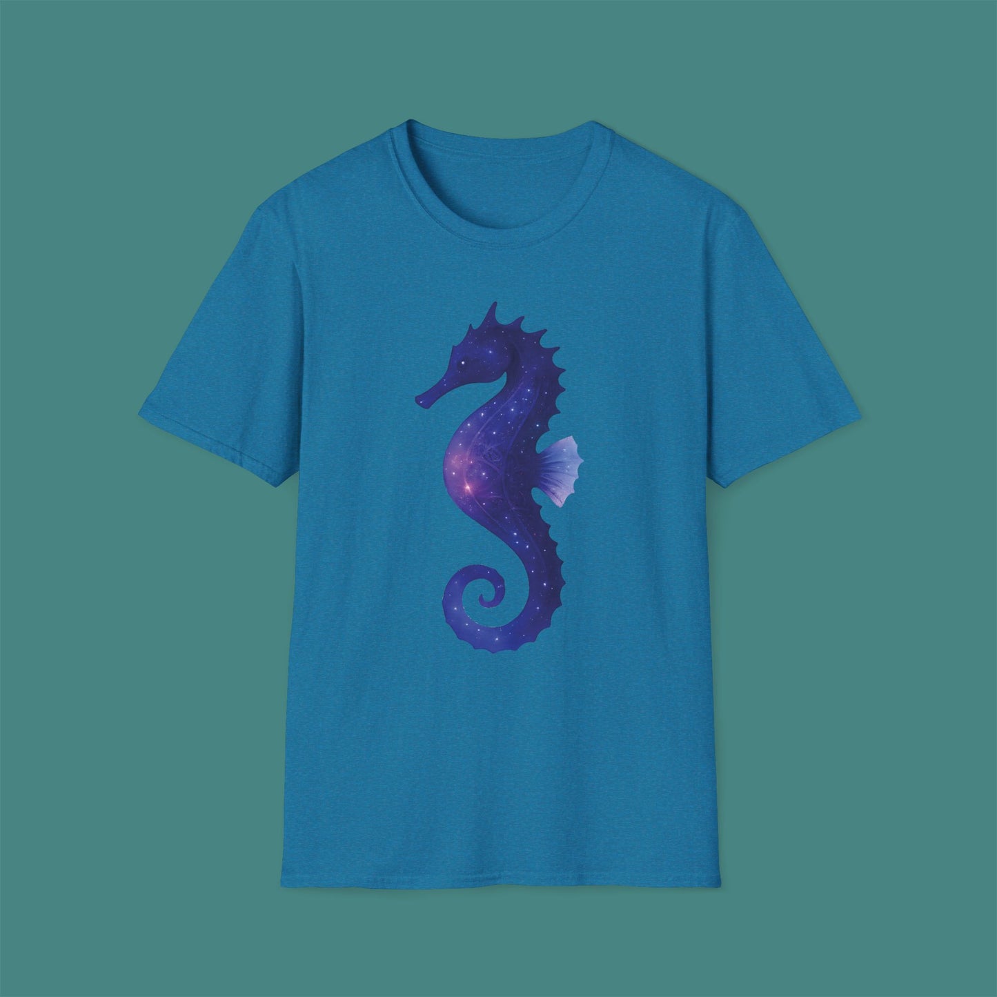 Cosmic Galaxy Seahorse Unisex T-Shirt