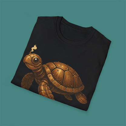 Steampunk Mechanical Turtle Unisex T-Shirt
