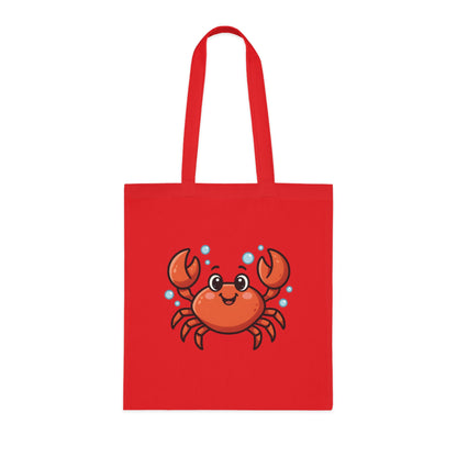 Cartoon Cute Crab Tote Bag