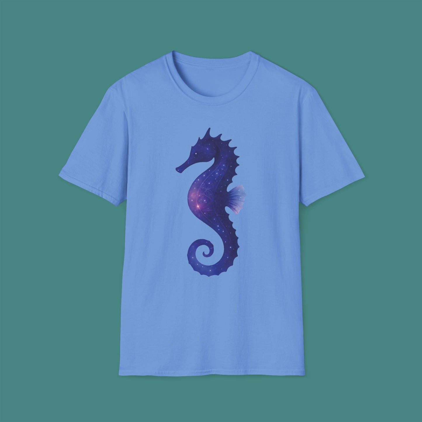 Cosmic Galaxy Seahorse Unisex T-Shirt