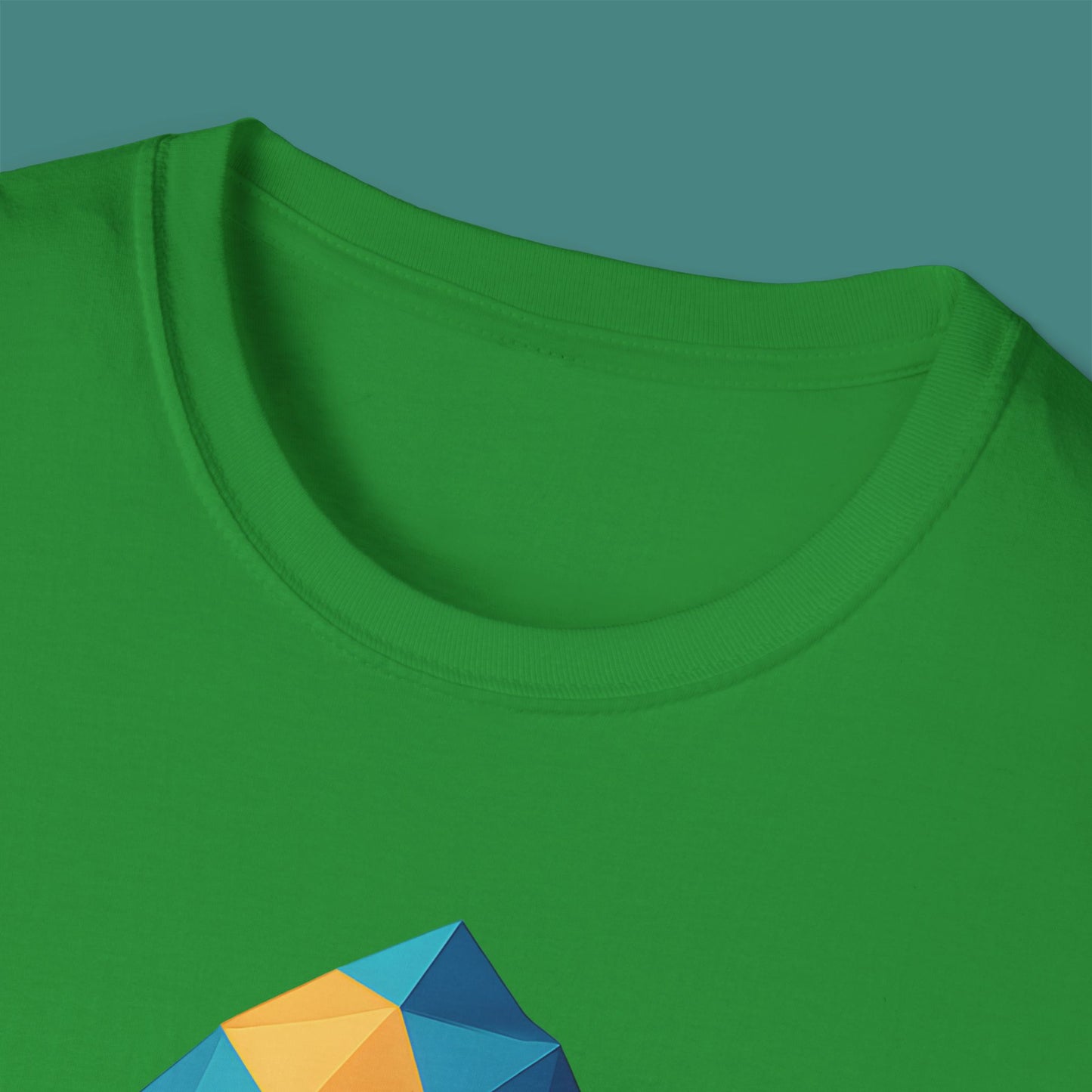 Geometric Polygon Seahorse Unisex T-Shirt