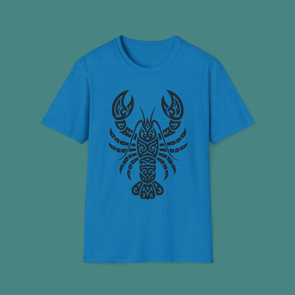 Tribal Tattoo Lobster Unisex T-Shirt