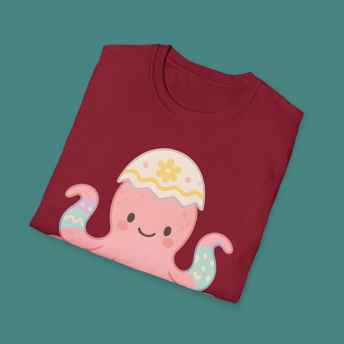 Easter Octopus Unisex T-Shirt