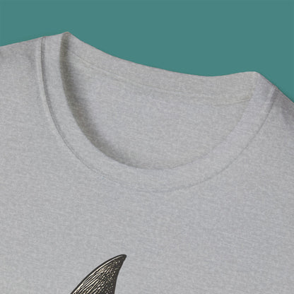 Vintage Etching Shark Unisex T-Shirt