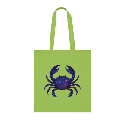 Cosmic Galaxy Crab Tote Bag