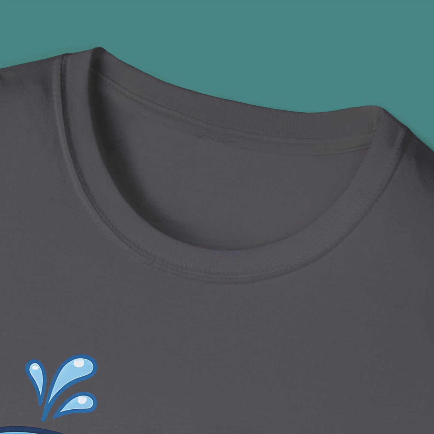 Cartoon Cute Whale Unisex T-Shirt