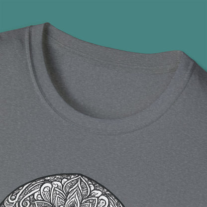 Intricate Mandala Jellyfish Unisex T-Shirt