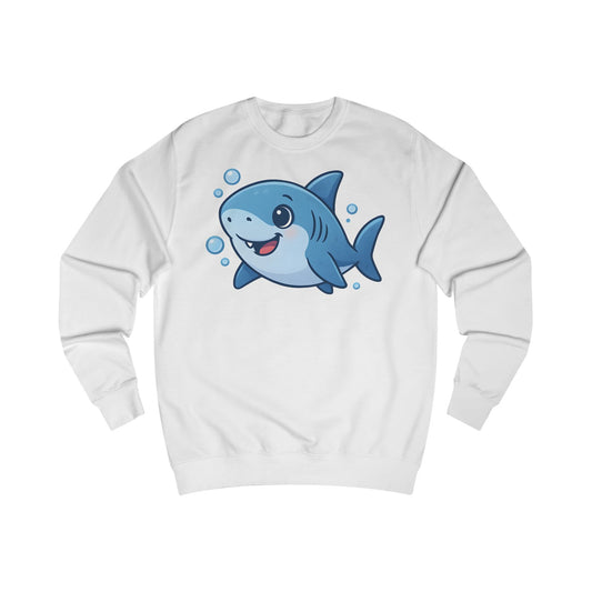 Cartoon Cute Shark Unisex Sweatshirt