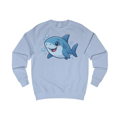 Cartoon Cute Shark Unisex Sweatshirt