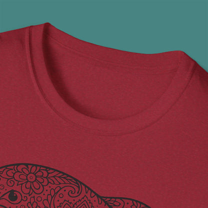 Intricate Mandala Dolphin Unisex T-Shirt