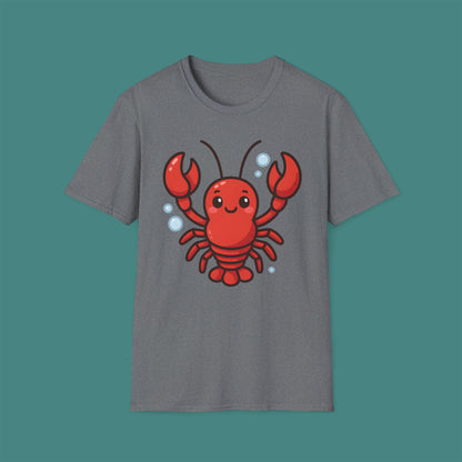 Cartoon Cute Lobster Unisex T-Shirt