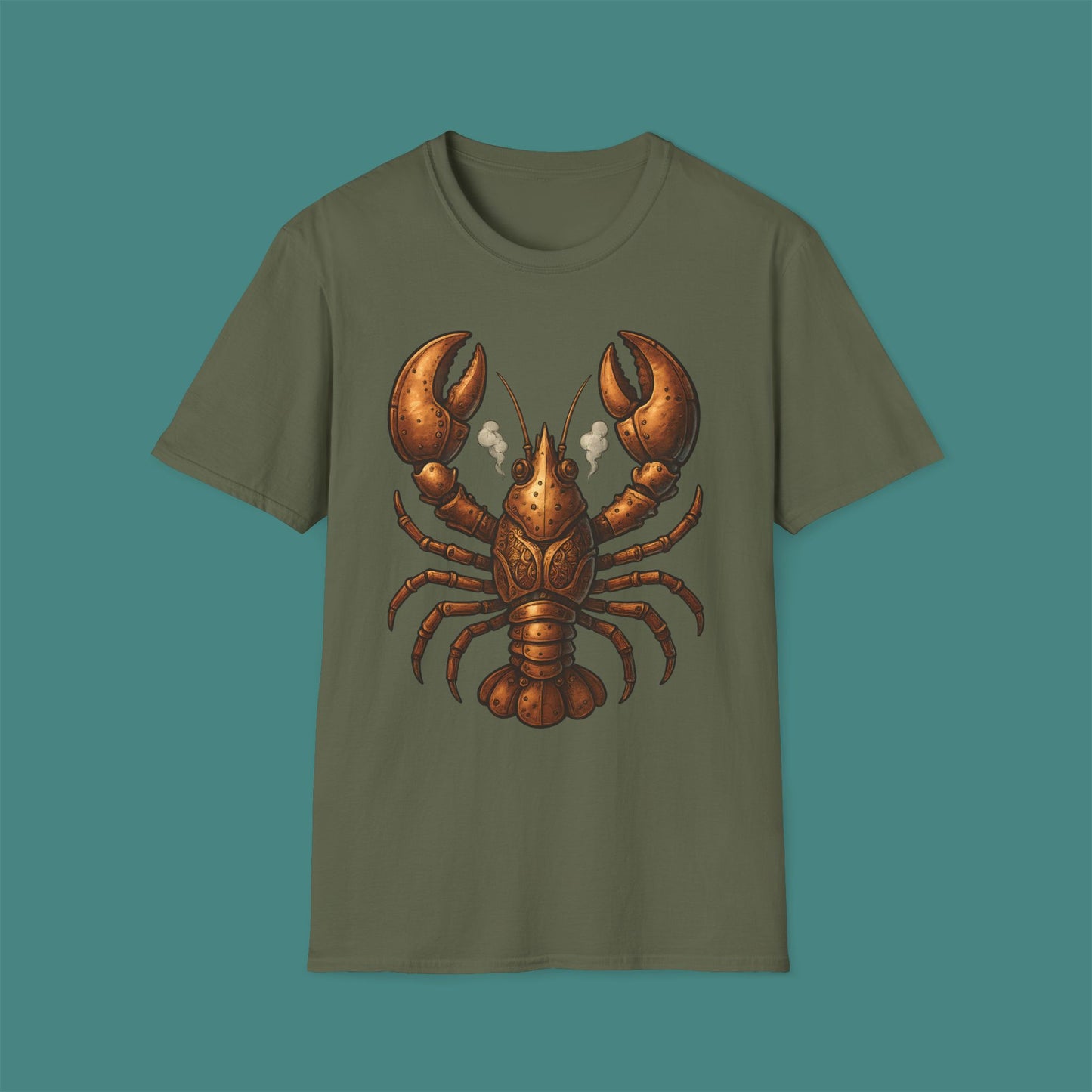Steampunk Mechanical Lobster Unisex T-Shirt