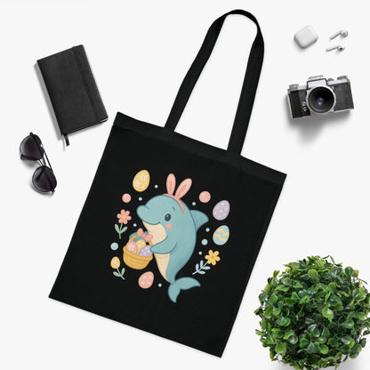 Easter Dolphin Tote Bag