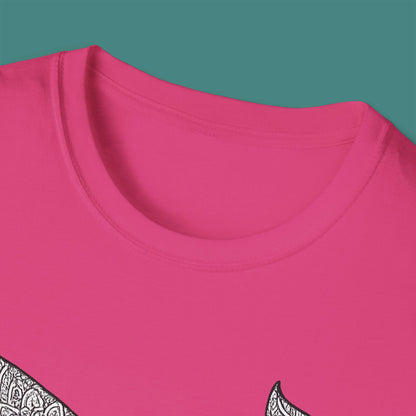 Intricate Mandala Whale Unisex T-Shirt