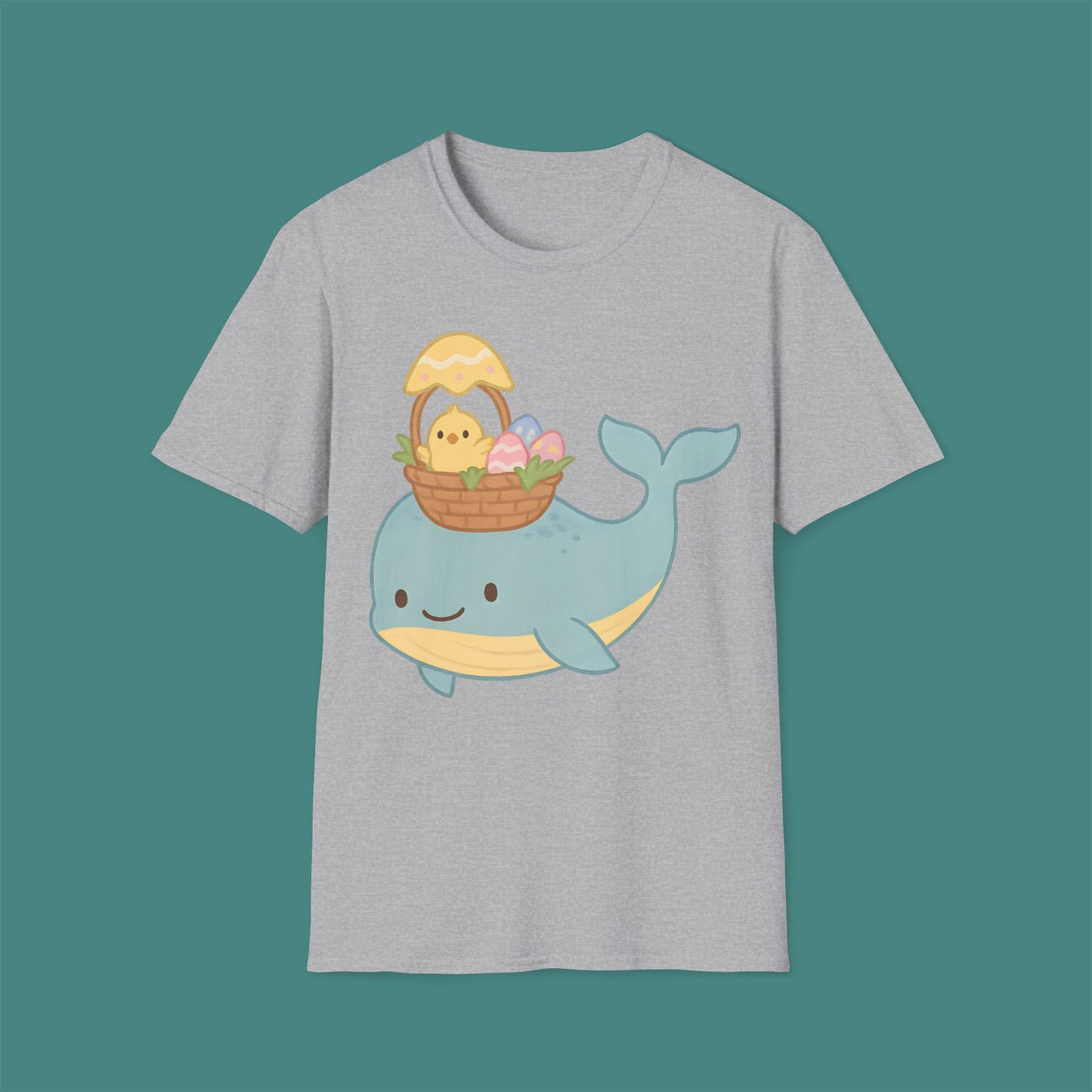 Easter Whale Unisex T-Shirt