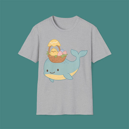 Easter Whale Unisex T-Shirt