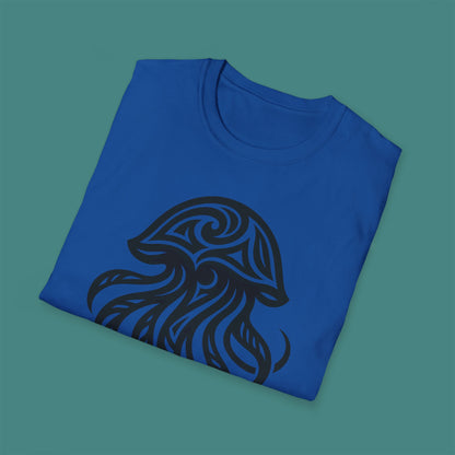 Tribal Tattoo Jellyfish Unisex T-Shirt