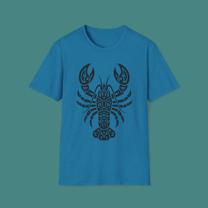 Tribal Tattoo Lobster Unisex T-Shirt
