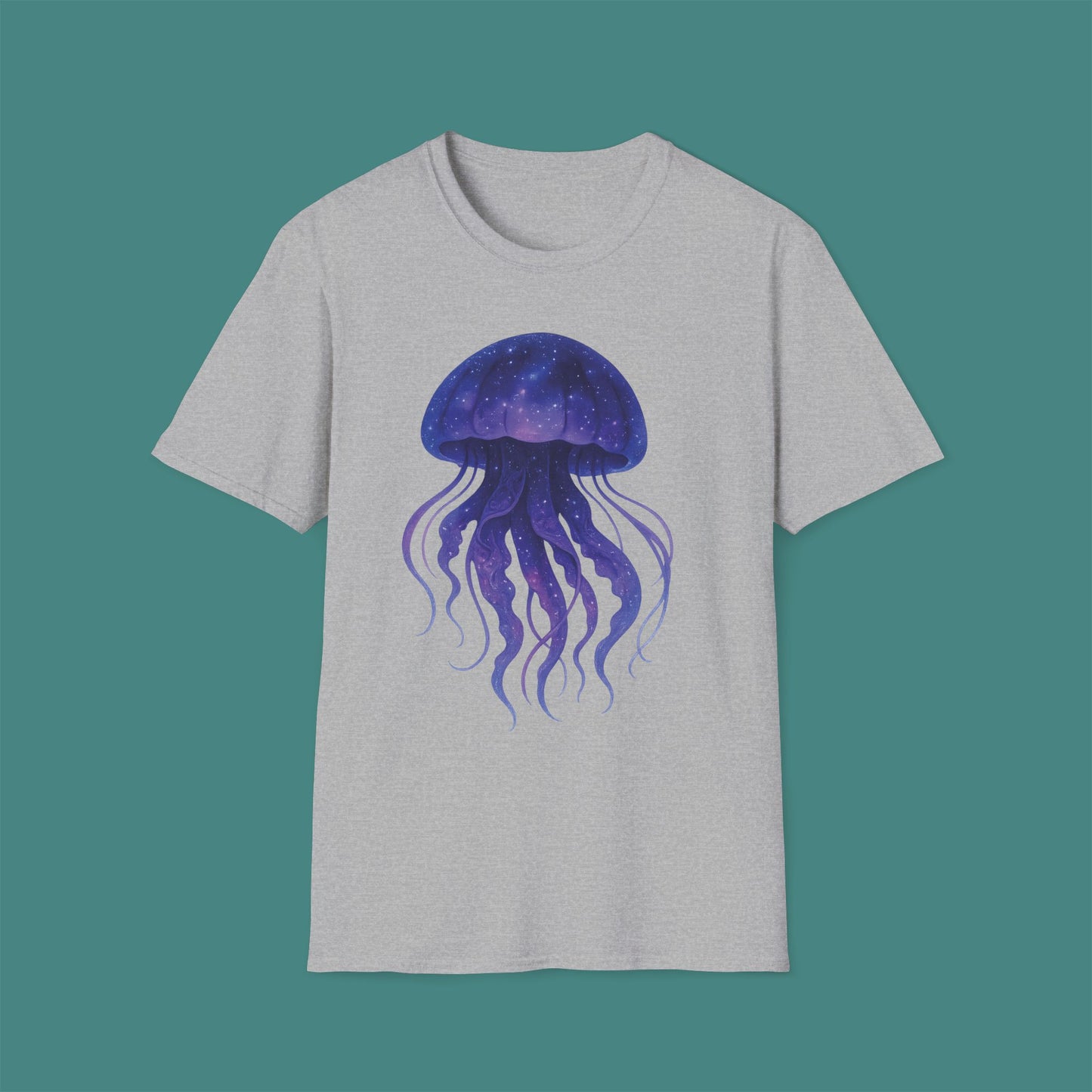 Cosmic Galaxy Jellyfish Unisex T-Shirt