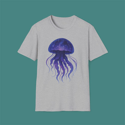 Cosmic Galaxy Jellyfish Unisex T-Shirt