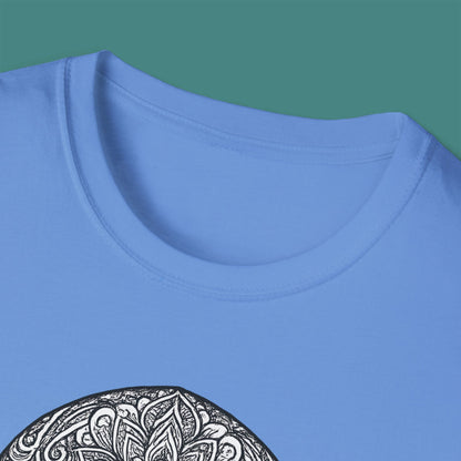 Intricate Mandala Jellyfish Unisex T-Shirt
