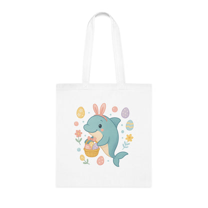 Easter Dolphin Tote Bag