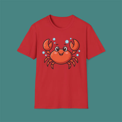 Cartoon Cute Crab Unisex T-Shirt