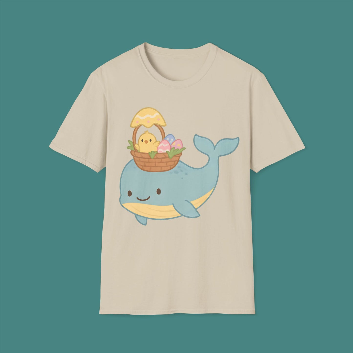 Easter Whale Unisex T-Shirt
