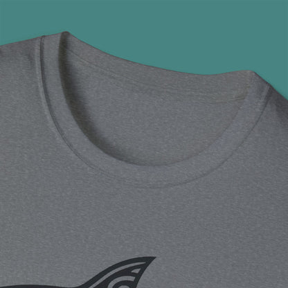 Tribal Tattoo Shark Unisex T-Shirt