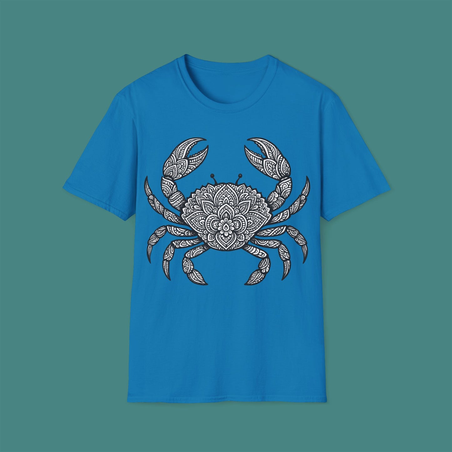 Intricate Mandala Crab Unisex T-Shirt