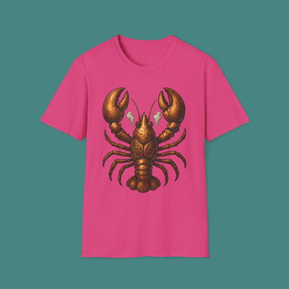Steampunk Mechanical Lobster Unisex T-Shirt