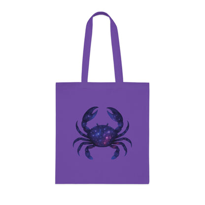 Cosmic Galaxy Crab Tote Bag