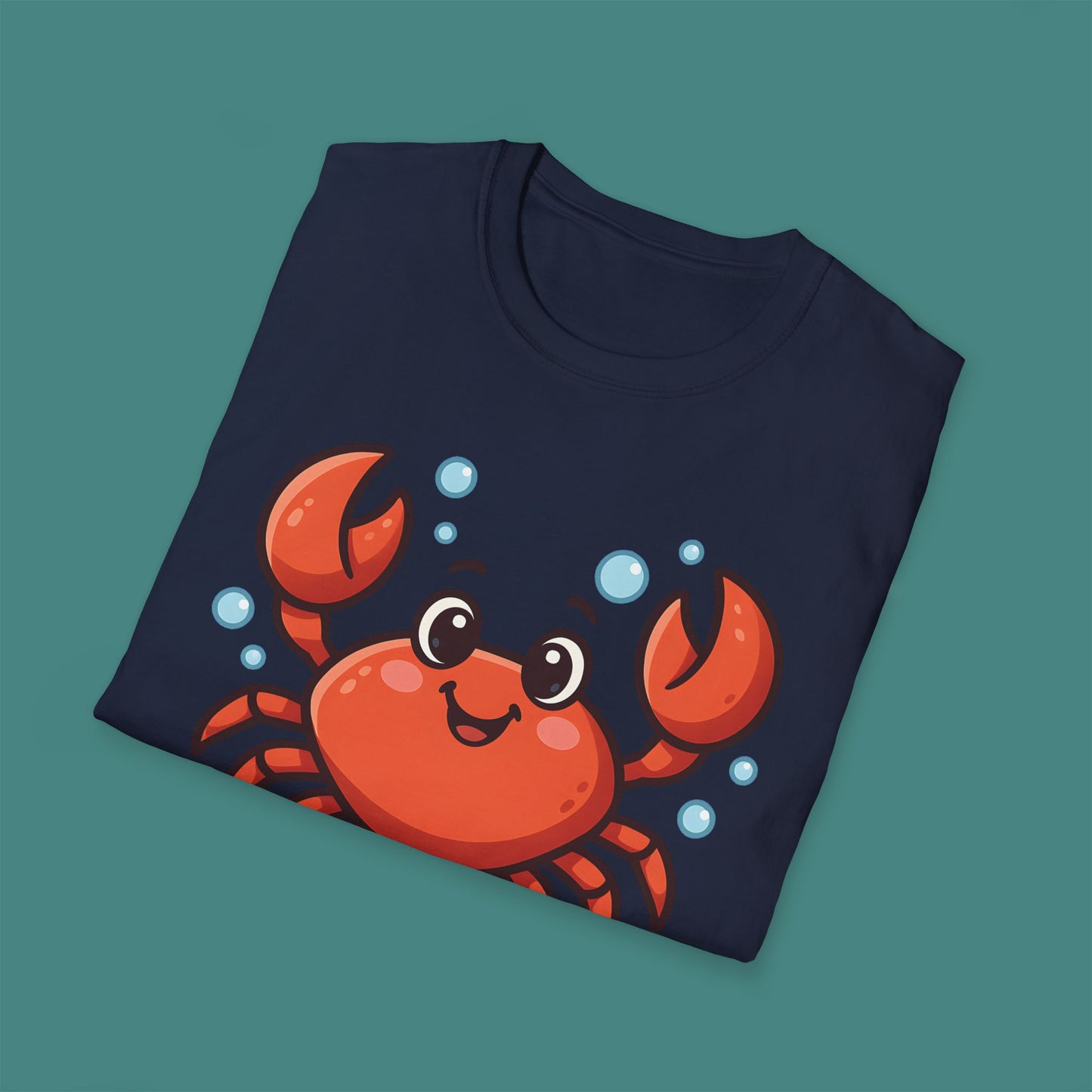Cartoon Cute Crab Unisex T-Shirt