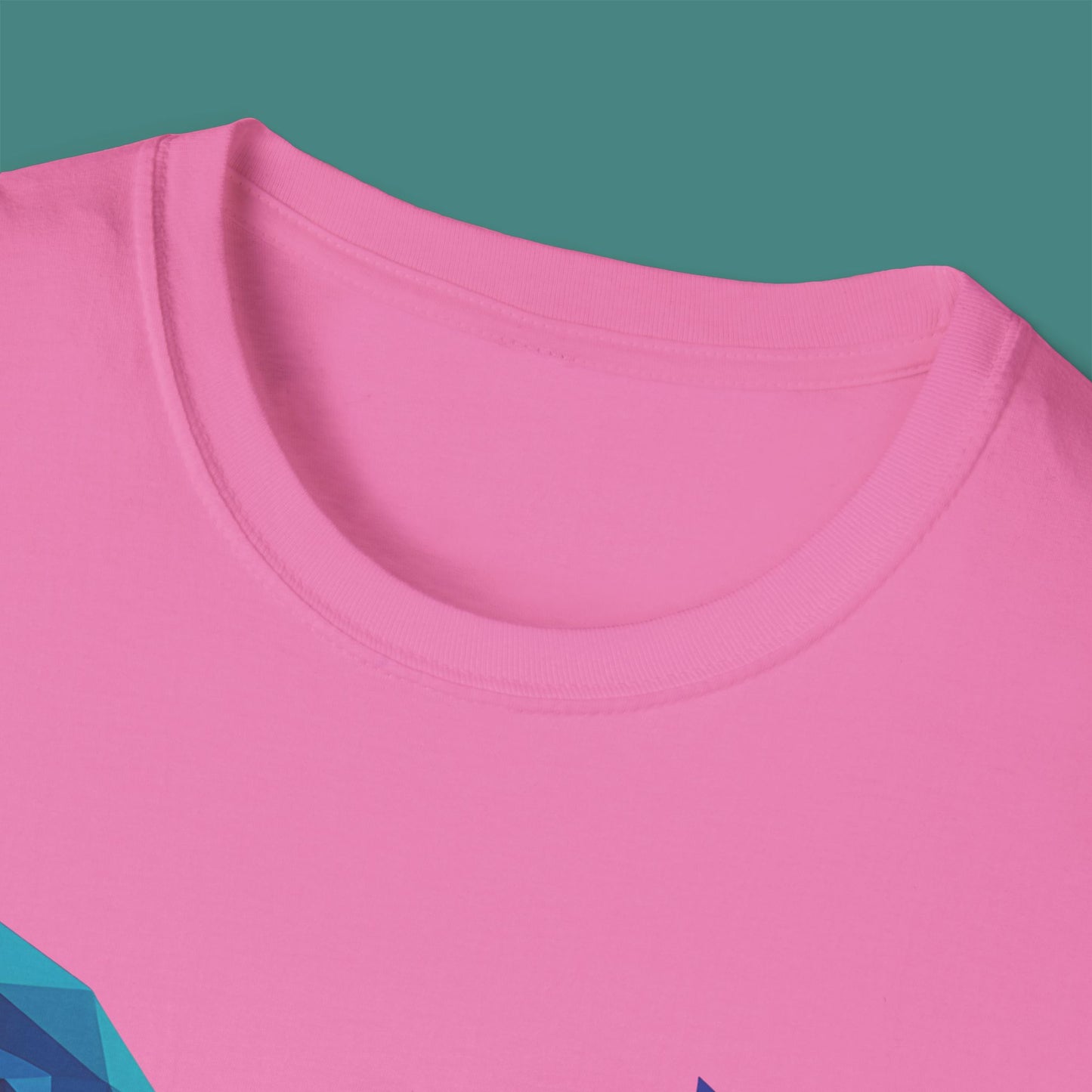 Geometric Polygon Whale Unisex T-Shirt