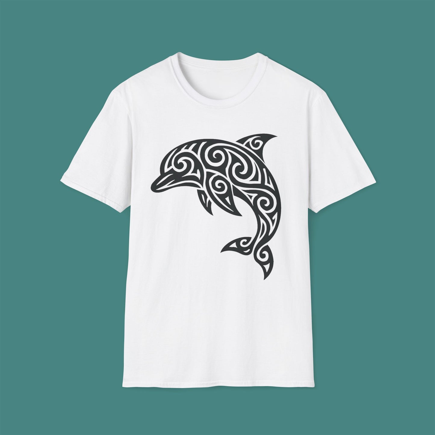 Tribal Tattoo Dolphin Unisex T-Shirt