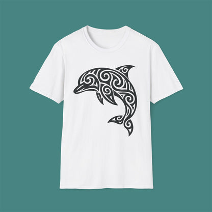 Tribal Tattoo Dolphin Unisex T-Shirt