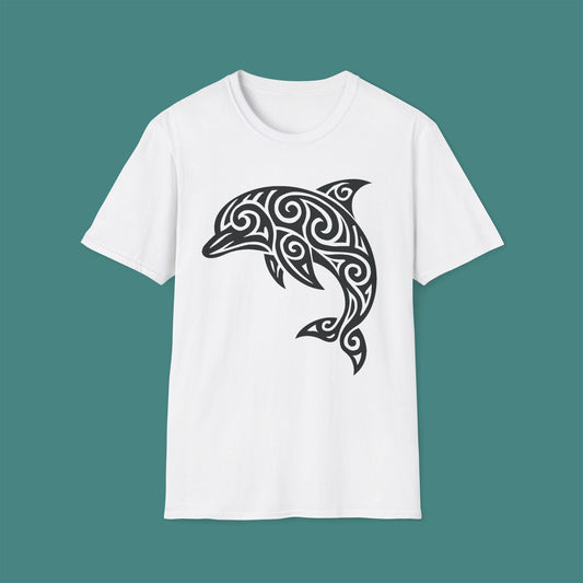 Tribal Tattoo Dolphin Unisex T-Shirt
