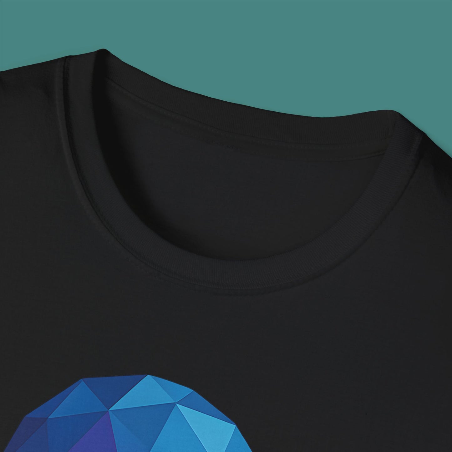 Geometric Polygon Jellyfish Unisex T-Shirt