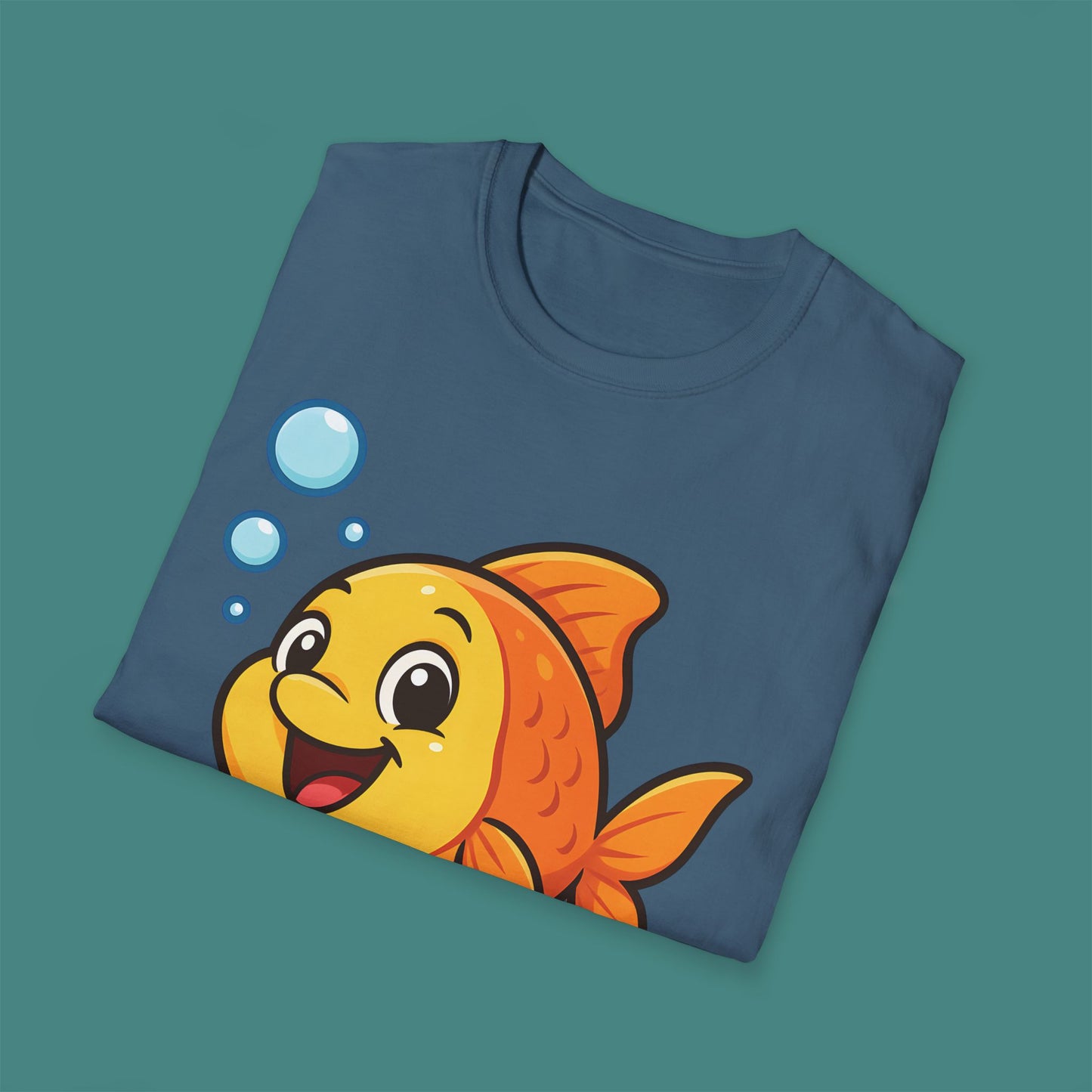 Cartoon Cute Fish Unisex T-Shirt