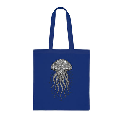 Intricate Mandala Jellyfish Tote Bag