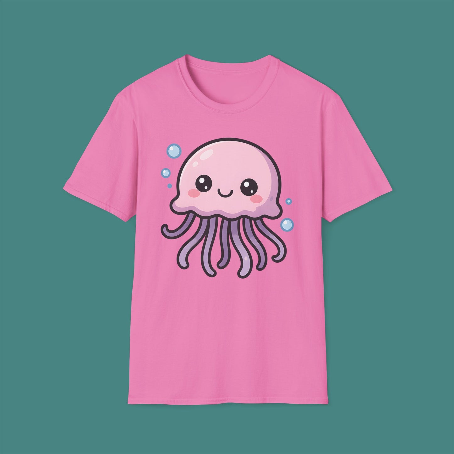 Cartoon Cute Jellyfish Unisex T-Shirt